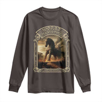 Trojan Horse Long Sleeve Shirt Ancient Greek Epic Mythlogy History Lover