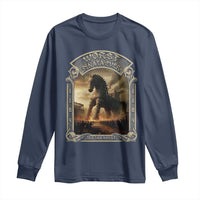 Trojan Horse Long Sleeve Shirt Ancient Greek Epic Mythlogy History Lover