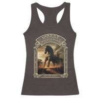 Trojan Horse Racerback Tank Top Ancient Greek Epic Mythlogy History Lover