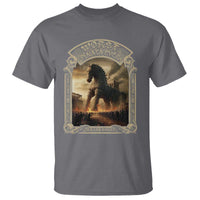 Trojan Horse T Shirt Ancient Greek Epic Mythlogy History Lover