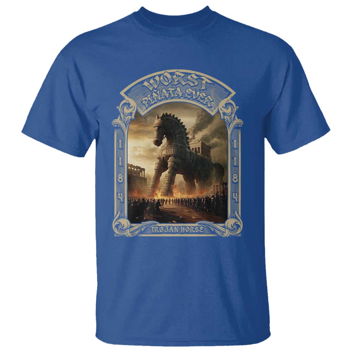 Trojan Horse T Shirt Ancient Greek Epic Mythlogy History Lover