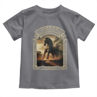 Trojan Horse Toddler T Shirt Ancient Greek Epic Mythlogy History Lover