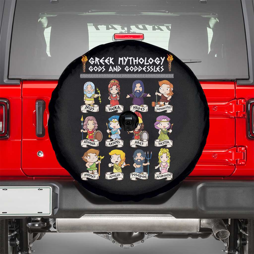 Greek Mythology Spare Tire Cover Gods And Goddesses