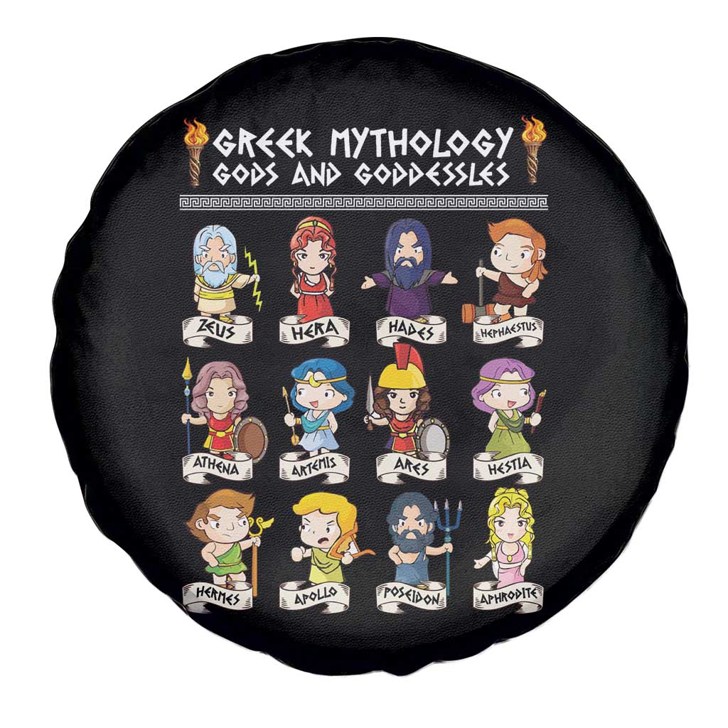 Greek Mythology Spare Tire Cover Gods And Goddesses