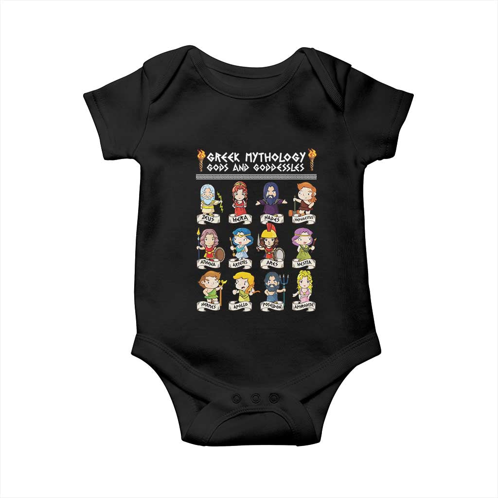 Greek Mythology Baby Onesie Gods And Goddesses