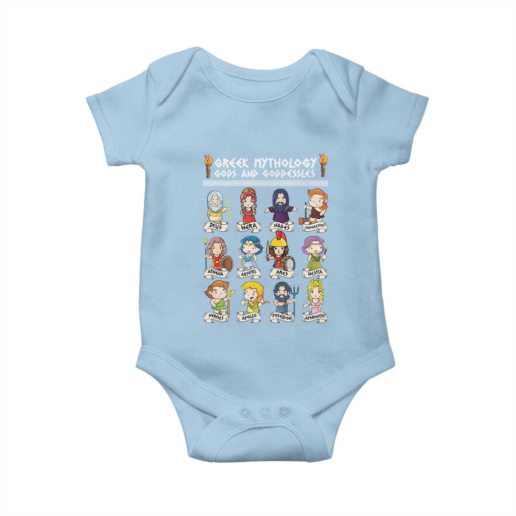 Greek Mythology Baby Onesie Gods And Goddesses