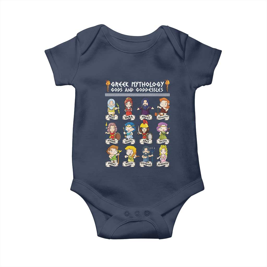 Greek Mythology Baby Onesie Gods And Goddesses