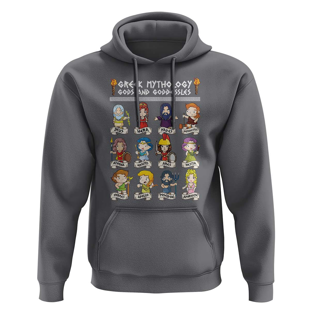 Greek Mythology Hoodie Gods And Goddesses