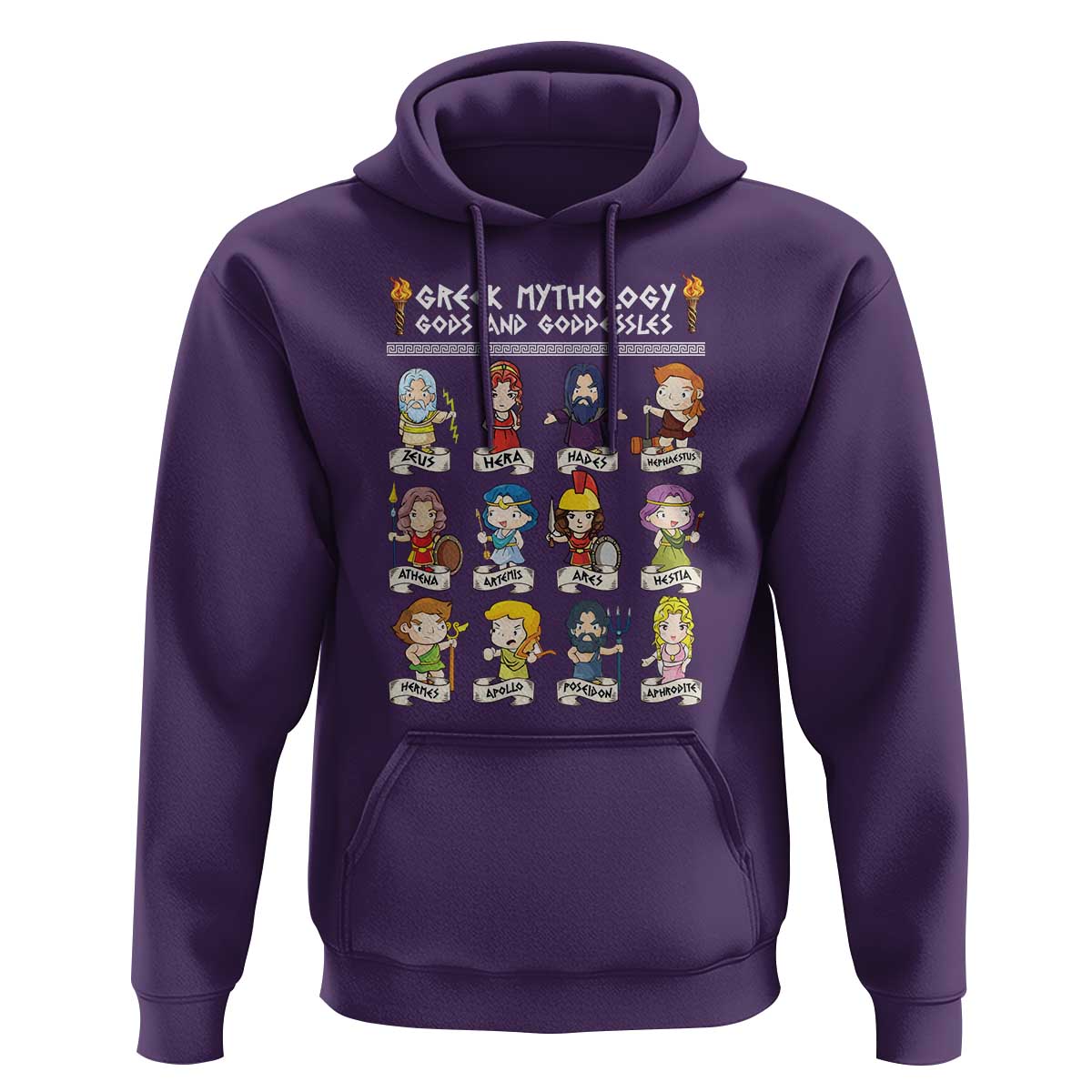 Greek Mythology Hoodie Gods And Goddesses