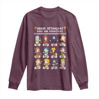 Greek Mythology Long Sleeve Shirt Gods And Goddesses