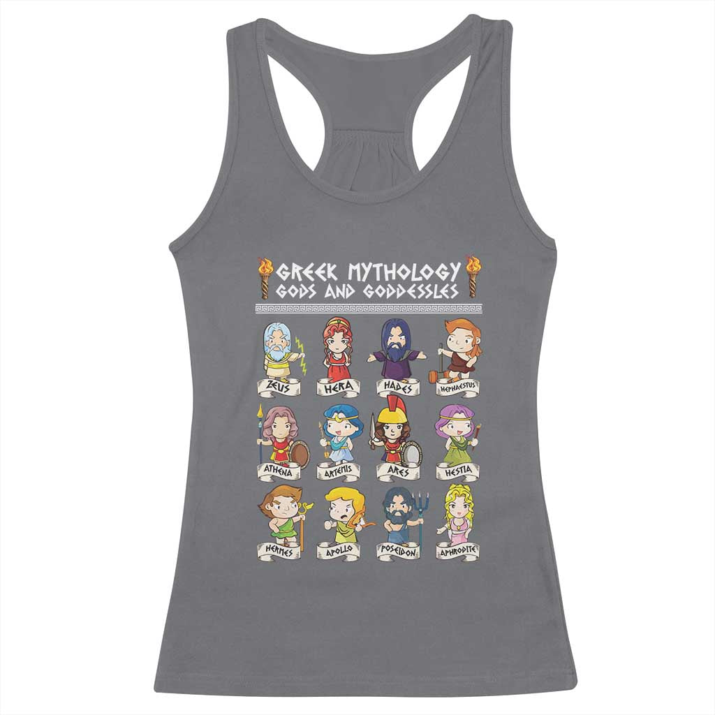 Greek Mythology Racerback Tank Top Gods And Goddesses