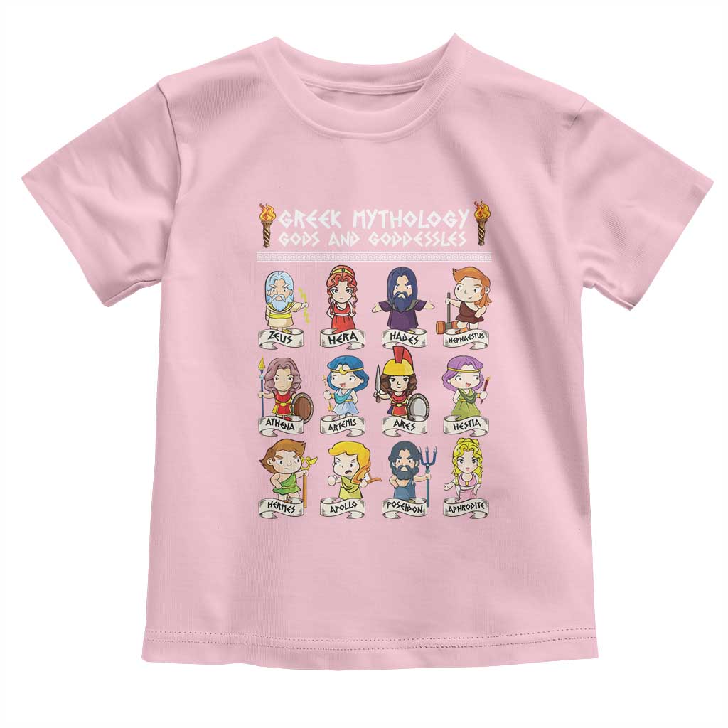 Greek Mythology Toddler T Shirt Gods And Goddesses