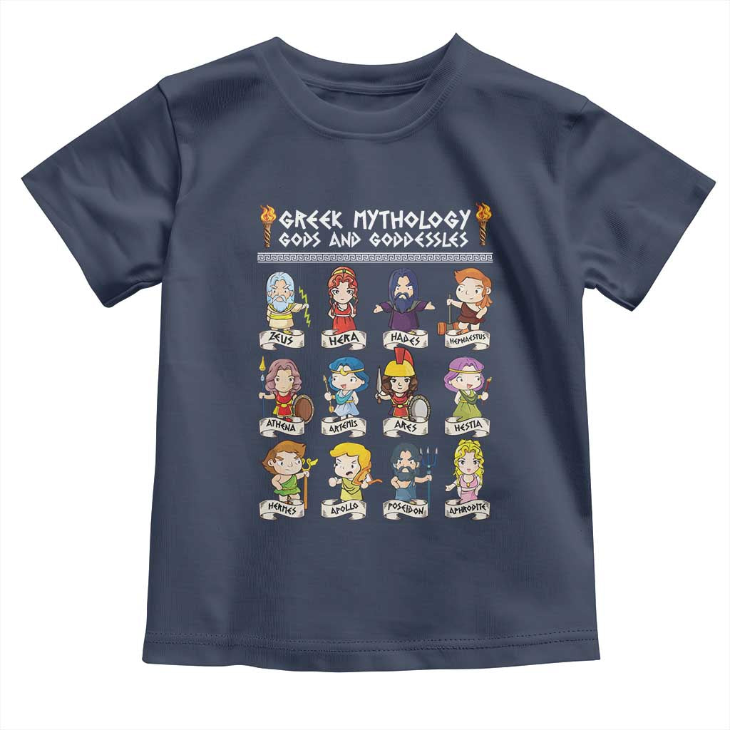 Greek Mythology Toddler T Shirt Gods And Goddesses