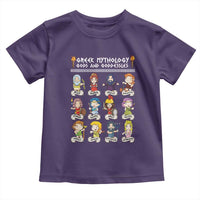 Greek Mythology Toddler T Shirt Gods And Goddesses