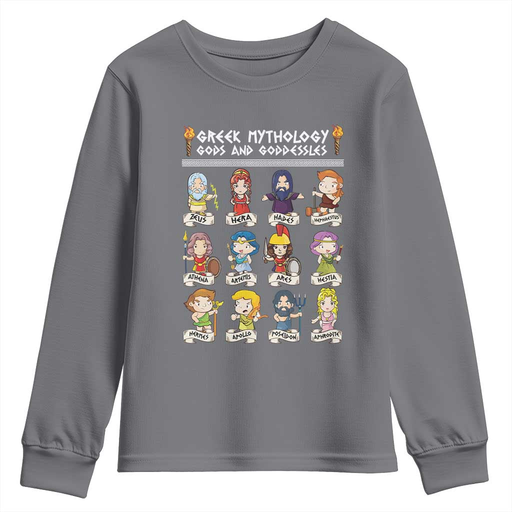Greek Mythology Youth Sweatshirt Gods And Goddesses