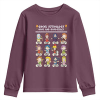 Greek Mythology Youth Sweatshirt Gods And Goddesses