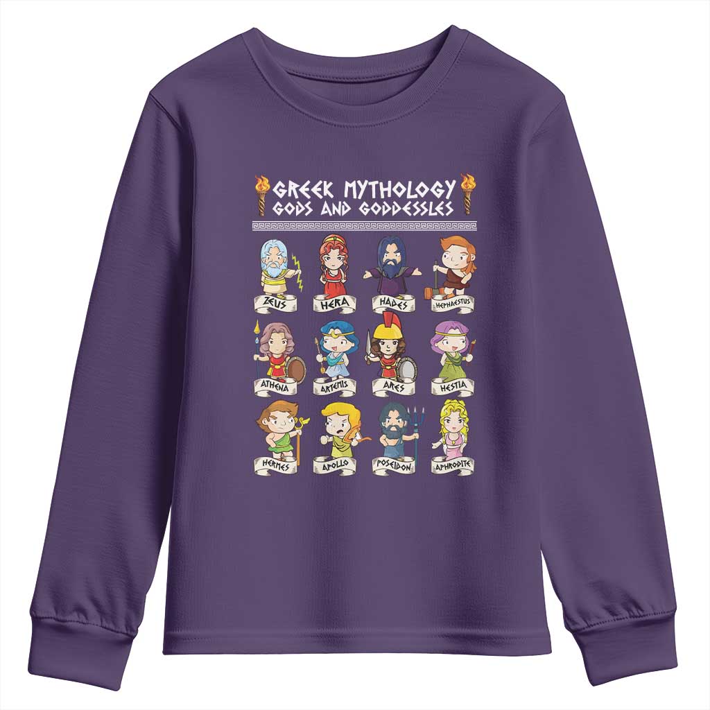 Greek Mythology Youth Sweatshirt Gods And Goddesses