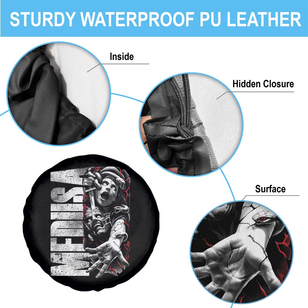 Greek Mythology Medusa Spare Tire Cover