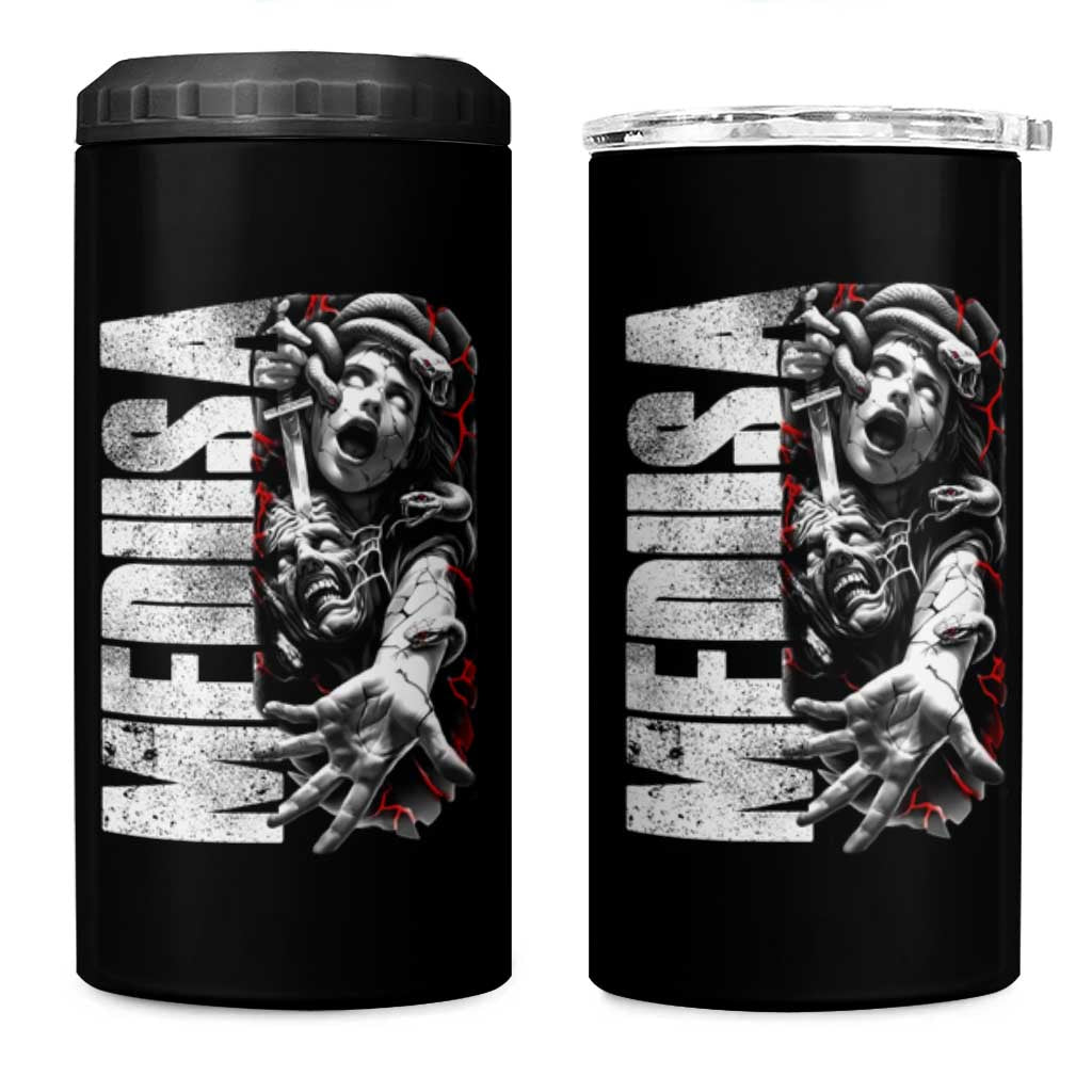 Greek Mythology Medusa 4 in 1 Can Cooler Tumbler