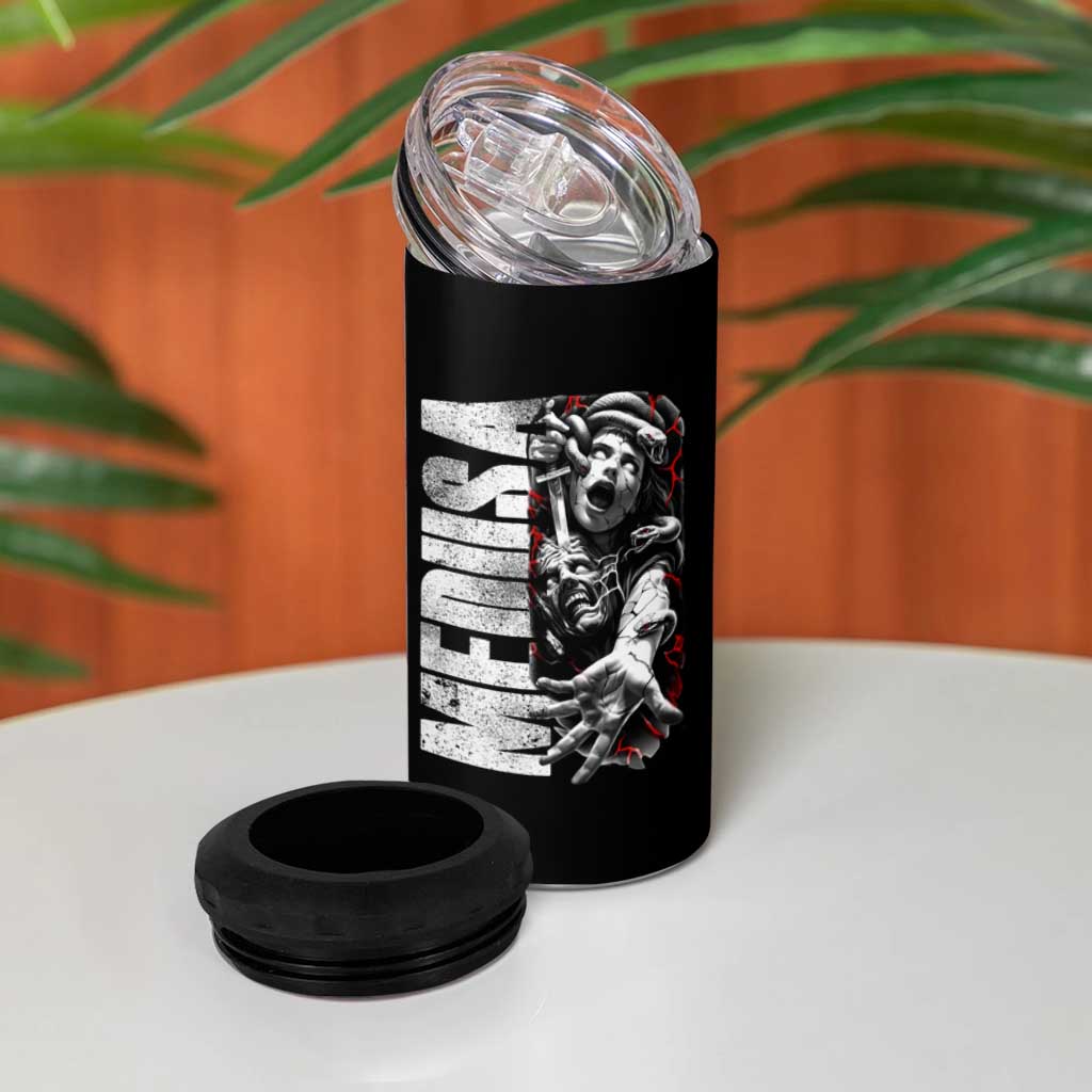 Greek Mythology Medusa 4 in 1 Can Cooler Tumbler