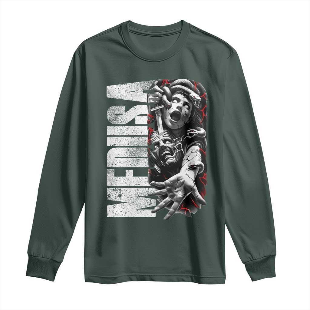Greek Mythology Medusa Long Sleeve Shirt