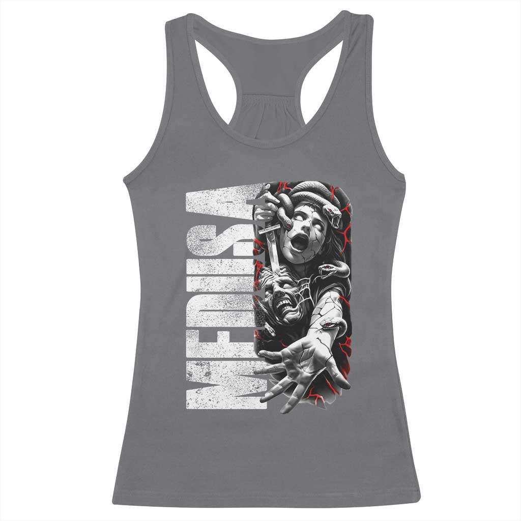 Greek Mythology Medusa Racerback Tank Top