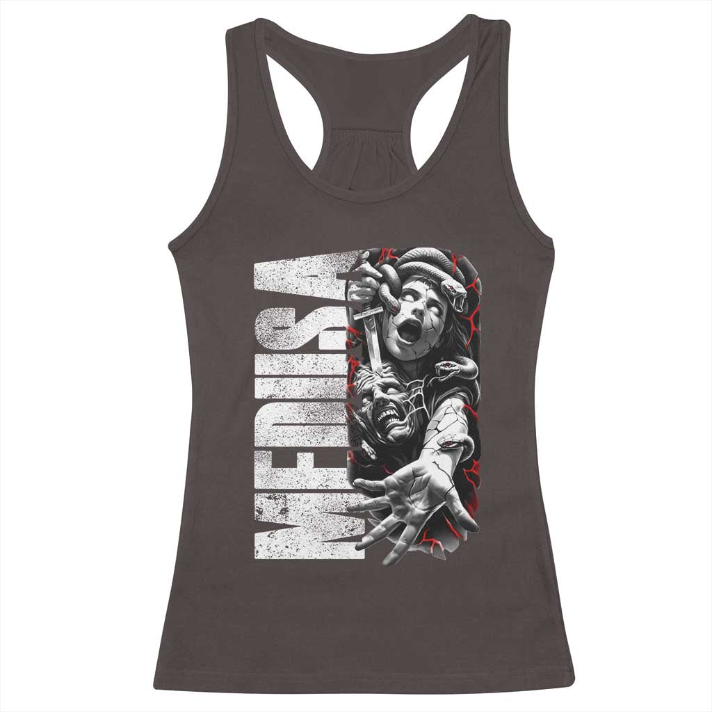 Greek Mythology Medusa Racerback Tank Top