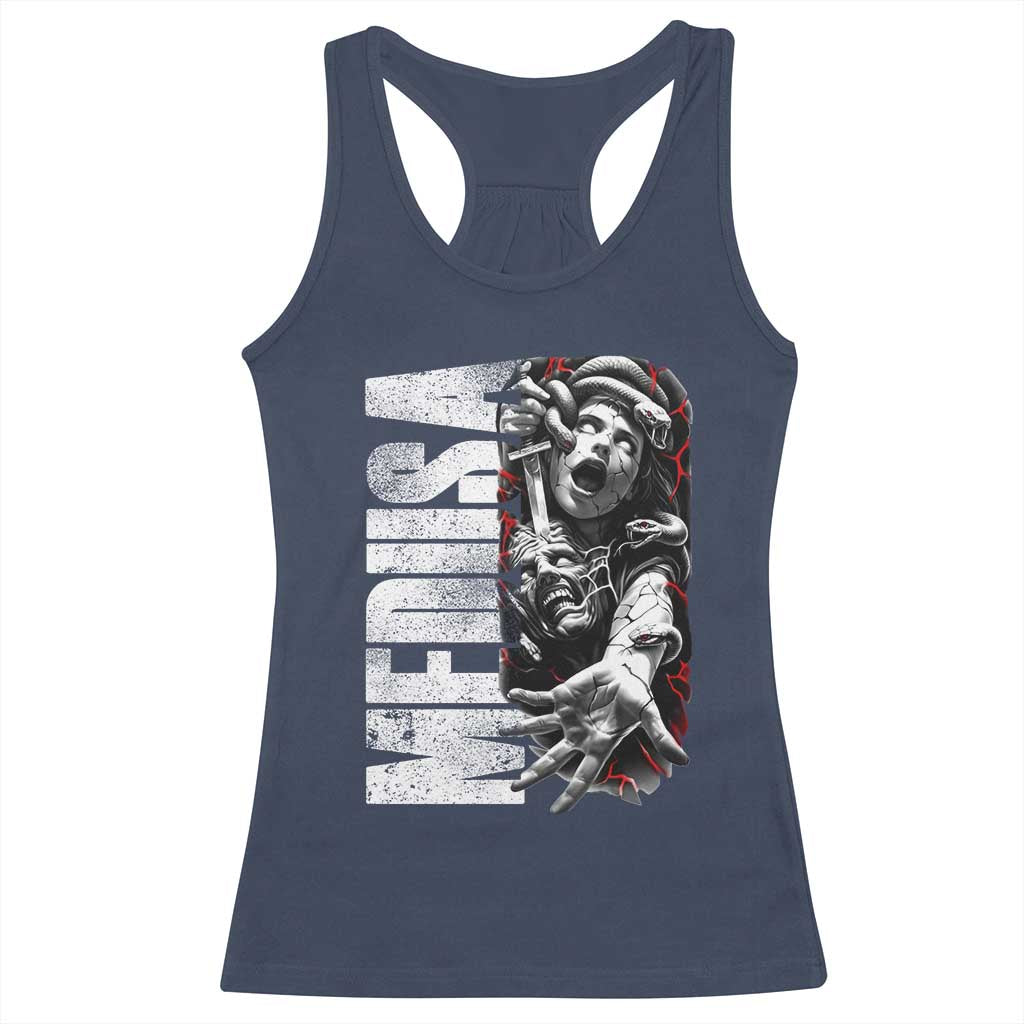 Greek Mythology Medusa Racerback Tank Top