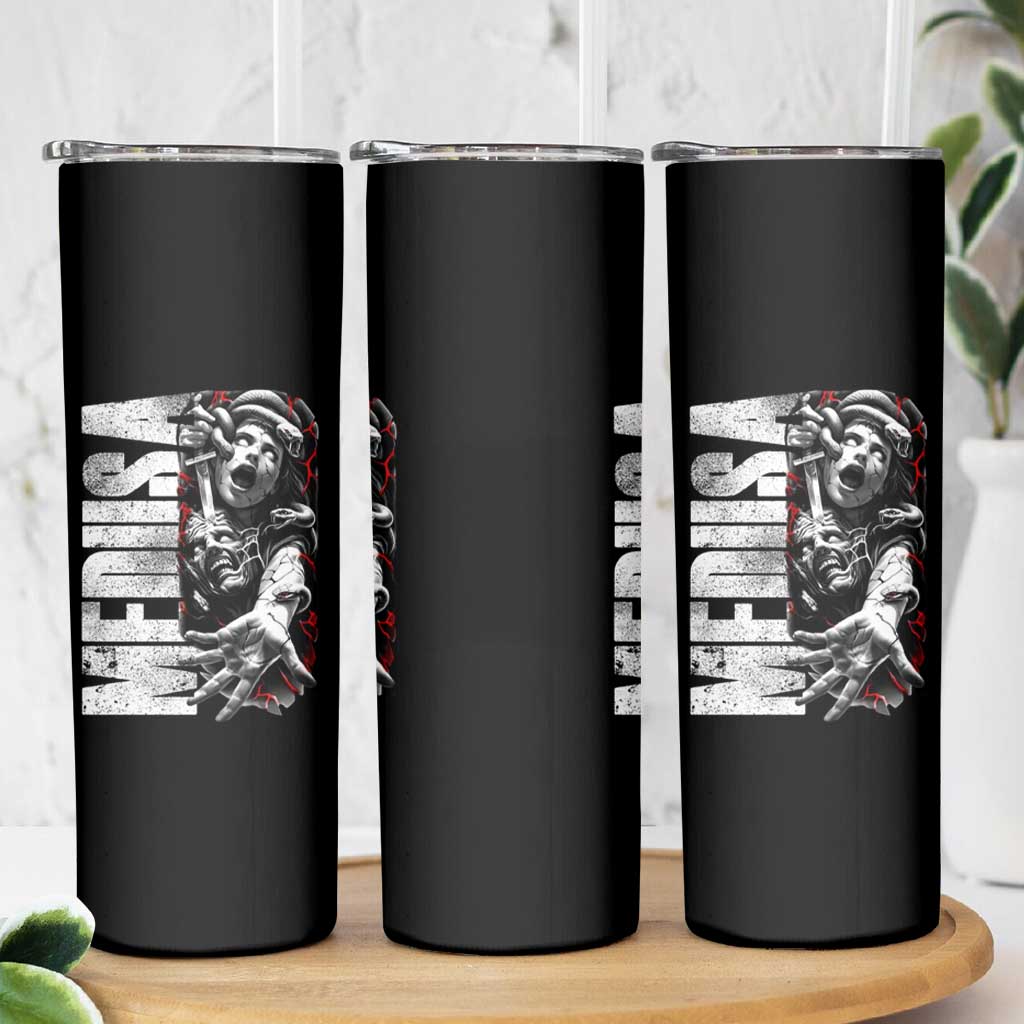Greek Mythology Medusa Skinny Tumbler