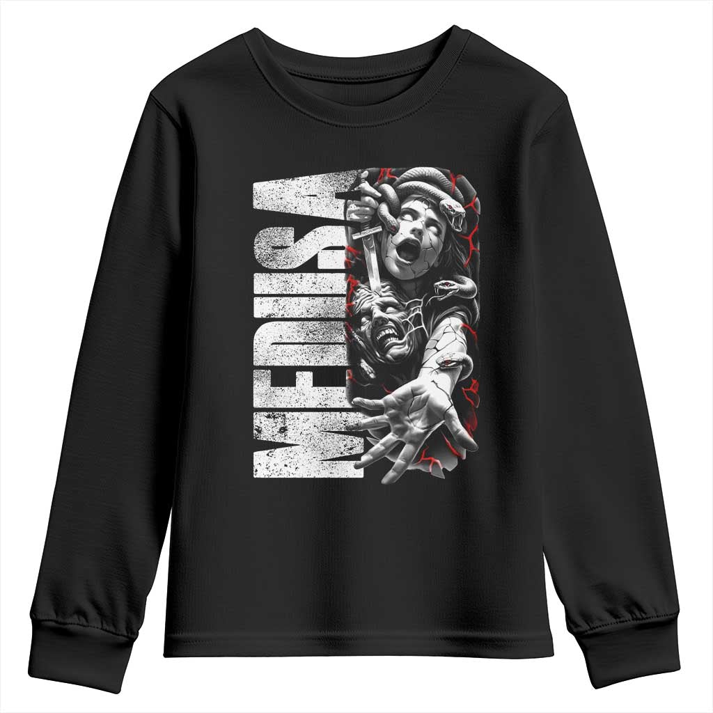 Greek Mythology Medusa Youth Sweatshirt