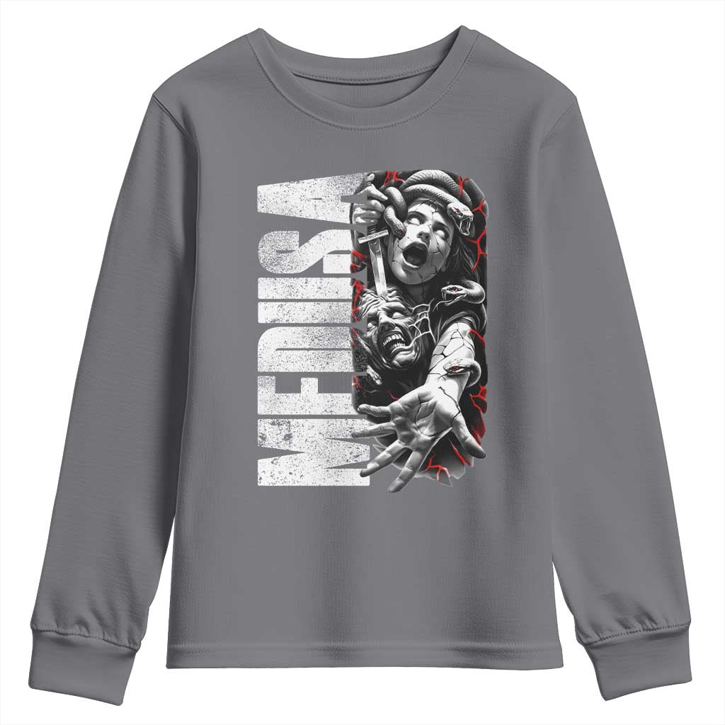 Greek Mythology Medusa Youth Sweatshirt