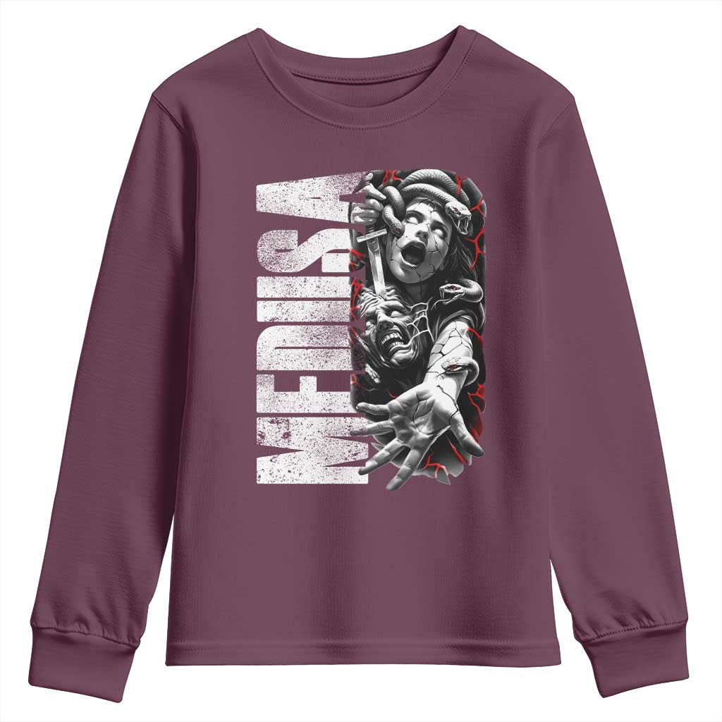 Greek Mythology Medusa Youth Sweatshirt