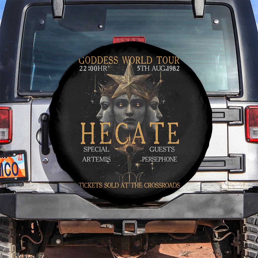 Greek Mythology Hecate Triple Goddess Spare Tire Cover Goddess World Tour Persephone Artemis