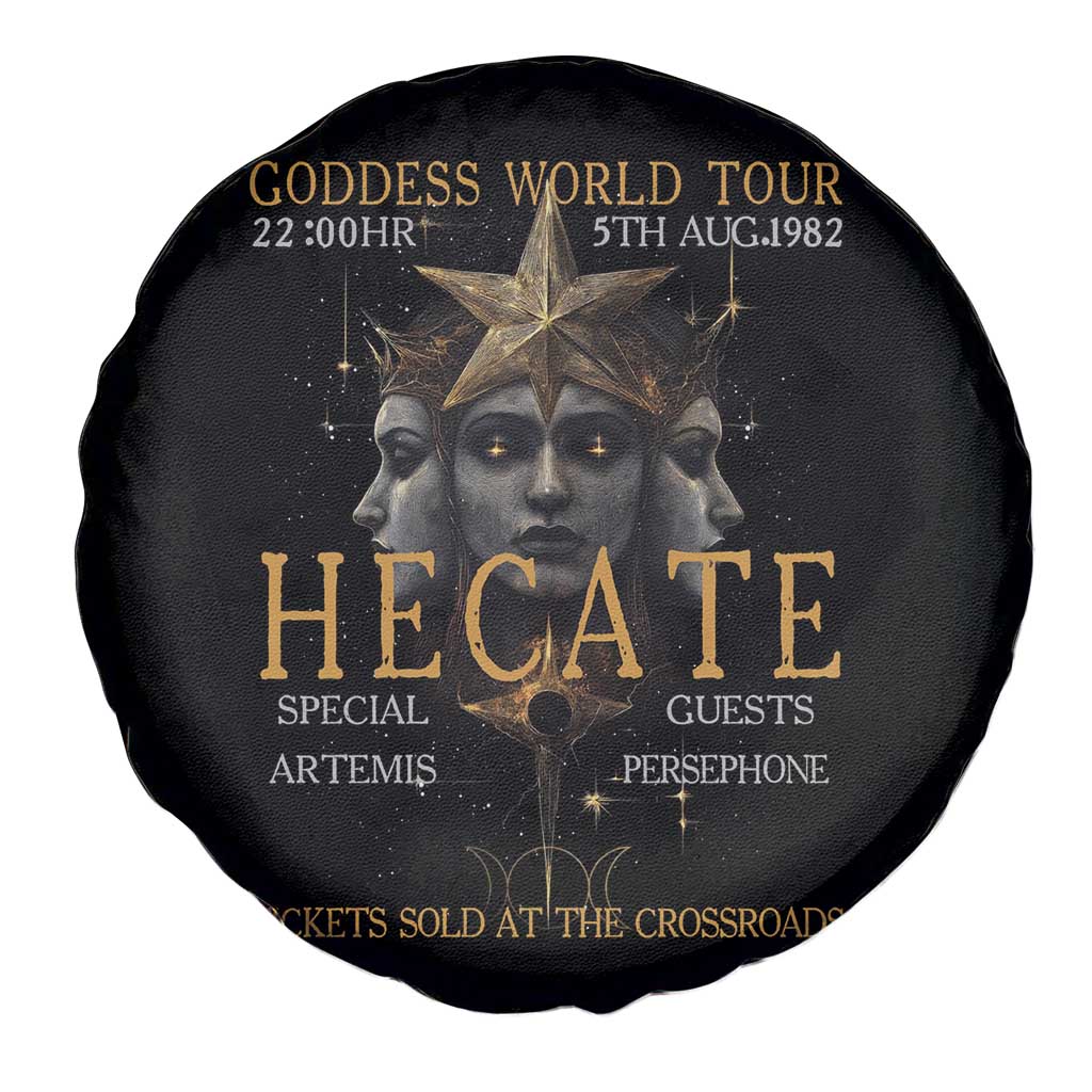 Greek Mythology Hecate Triple Goddess Spare Tire Cover Goddess World Tour Persephone Artemis