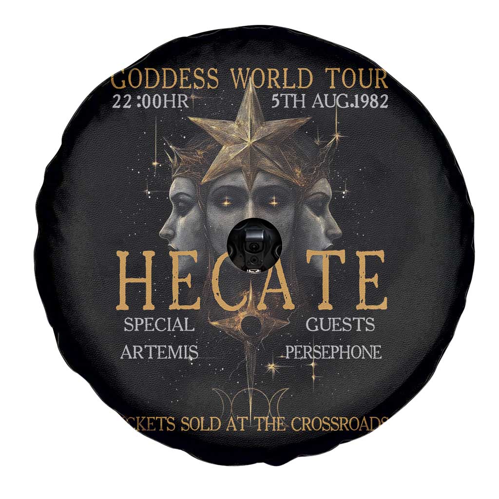 Greek Mythology Hecate Triple Goddess Spare Tire Cover Goddess World Tour Persephone Artemis