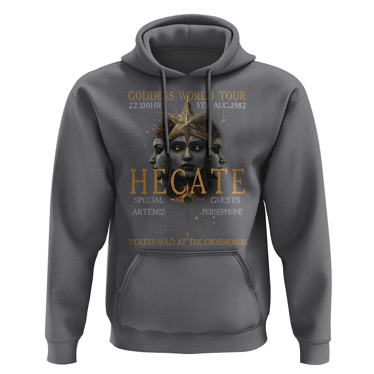 Greek Mythology Hecate Triple Goddess Hoodie Goddess World Tour Persephone Artemis