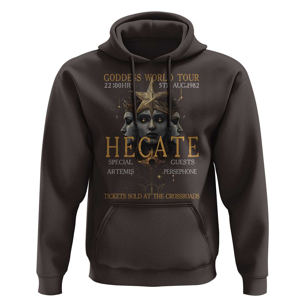 Greek Mythology Hecate Triple Goddess Hoodie Goddess World Tour Persephone Artemis