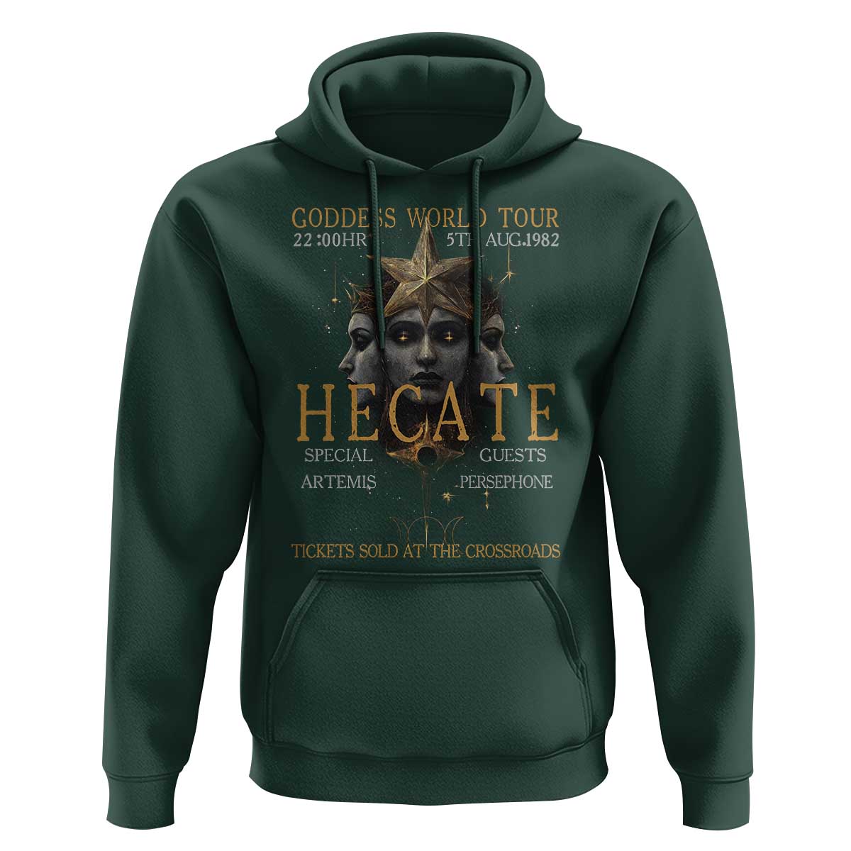 Greek Mythology Hecate Triple Goddess Hoodie Goddess World Tour Persephone Artemis