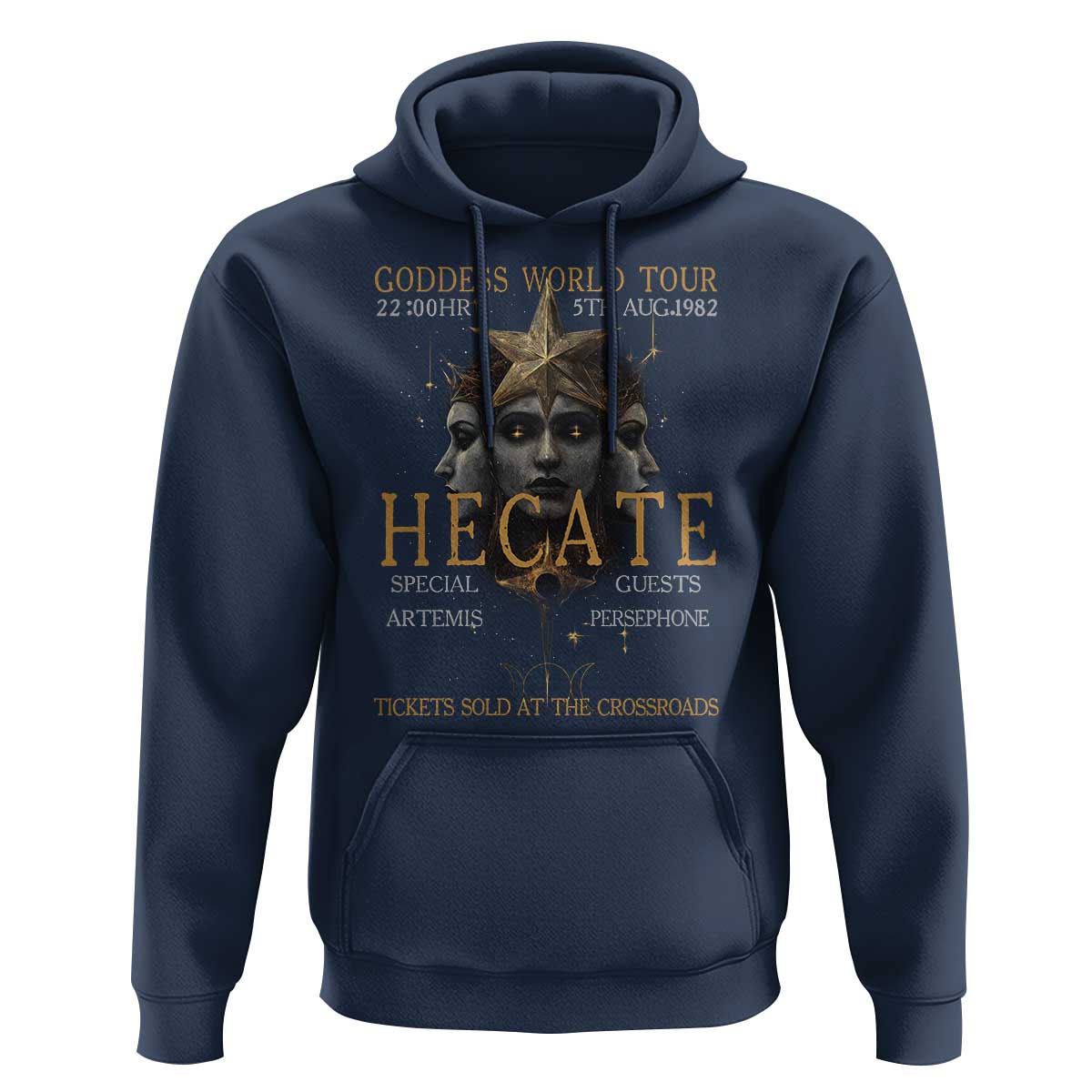 Greek Mythology Hecate Triple Goddess Hoodie Goddess World Tour Persephone Artemis