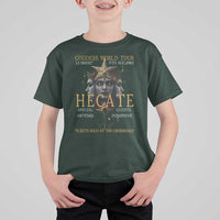 Greek Mythology Hecate Triple Goddess T Shirt For Kid Goddess World Tour Persephone Artemis