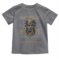 Greek Mythology Hecate Triple Goddess Toddler T Shirt Goddess World Tour Persephone Artemis