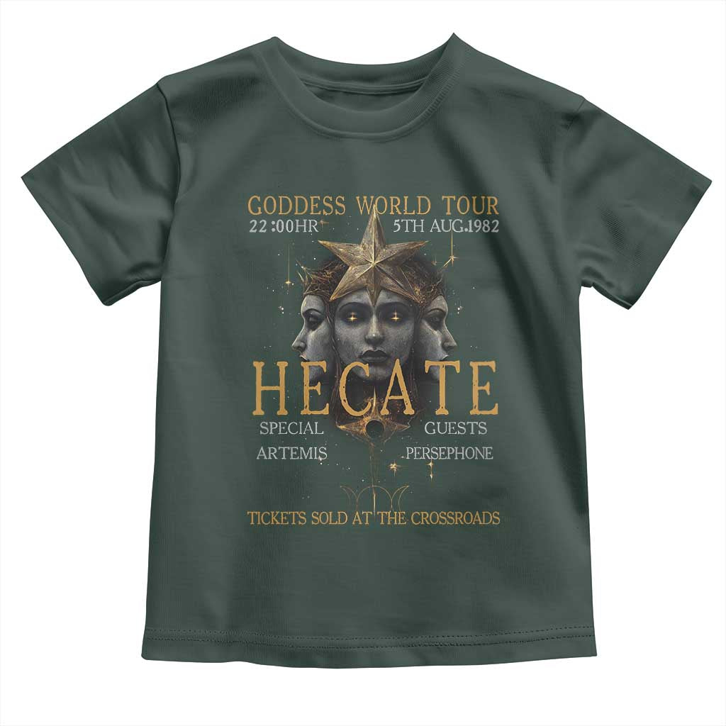 Greek Mythology Hecate Triple Goddess Toddler T Shirt Goddess World Tour Persephone Artemis