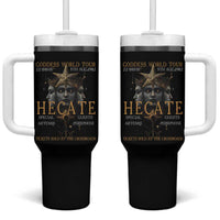 Greek Mythology Hecate Triple Goddess Tumbler With Handle Goddess World Tour Persephone Artemis