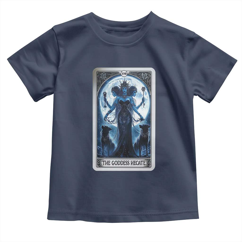 Greek Mythology Hecate Triple Goddess Toddler T Shirt Moon Pagan Gothic Witch