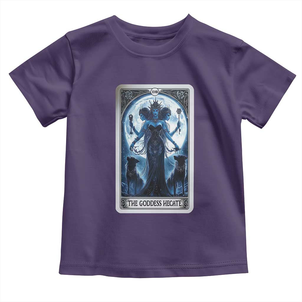 Greek Mythology Hecate Triple Goddess Toddler T Shirt Moon Pagan Gothic Witch