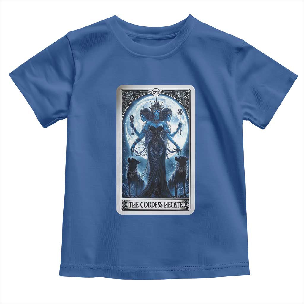 Greek Mythology Hecate Triple Goddess Toddler T Shirt Moon Pagan Gothic Witch