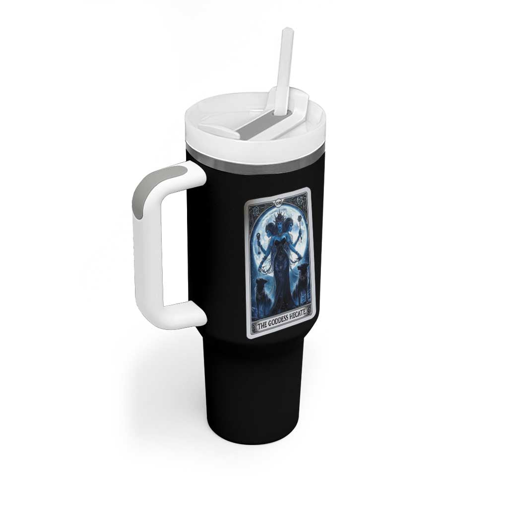 Greek Mythology Hecate Triple Goddess Tumbler With Handle Moon Pagan Gothic Witch