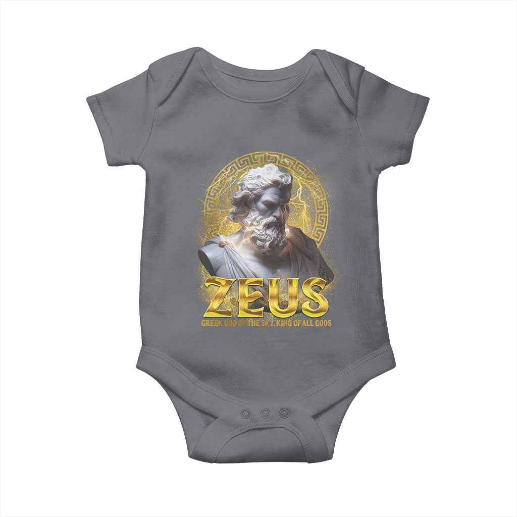 Greek Mythology Zeus Baby Onesie God Of The Sky King Of All Gods
