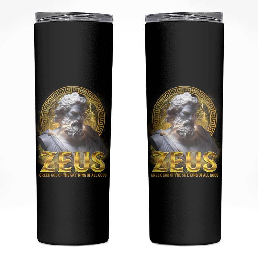 Greek Mythology Zeus Skinny Tumbler God Of The Sky King Of All Gods