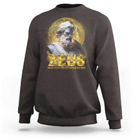 Greek Mythology Zeus Sweatshirt God Of The Sky King Of All Gods